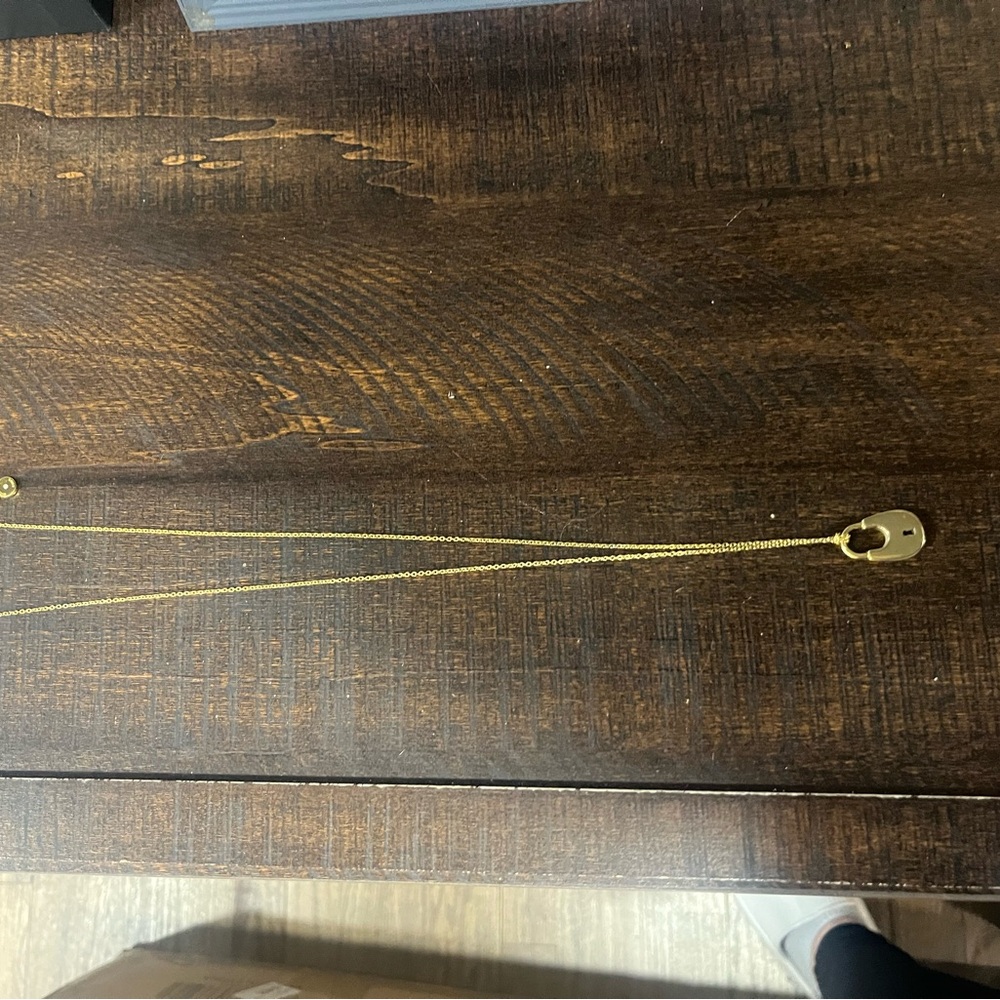 Michael Kors lock necklace